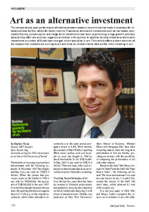 Art as an alternative investment